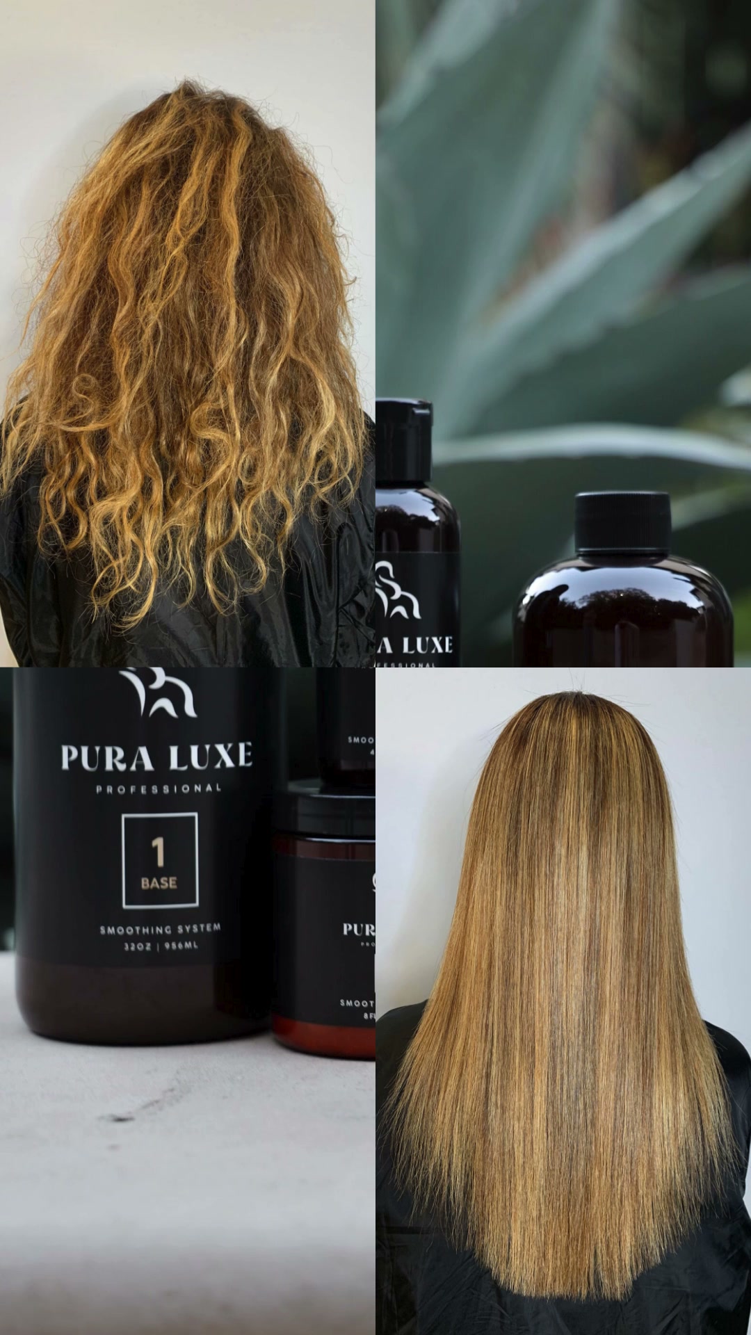 Pura Luxe result with the product lineup